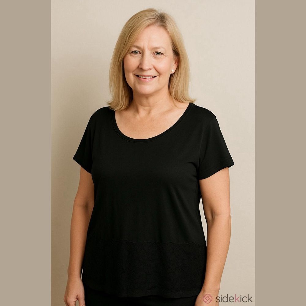Cato Black T-Shirt Women's Size 22 20W